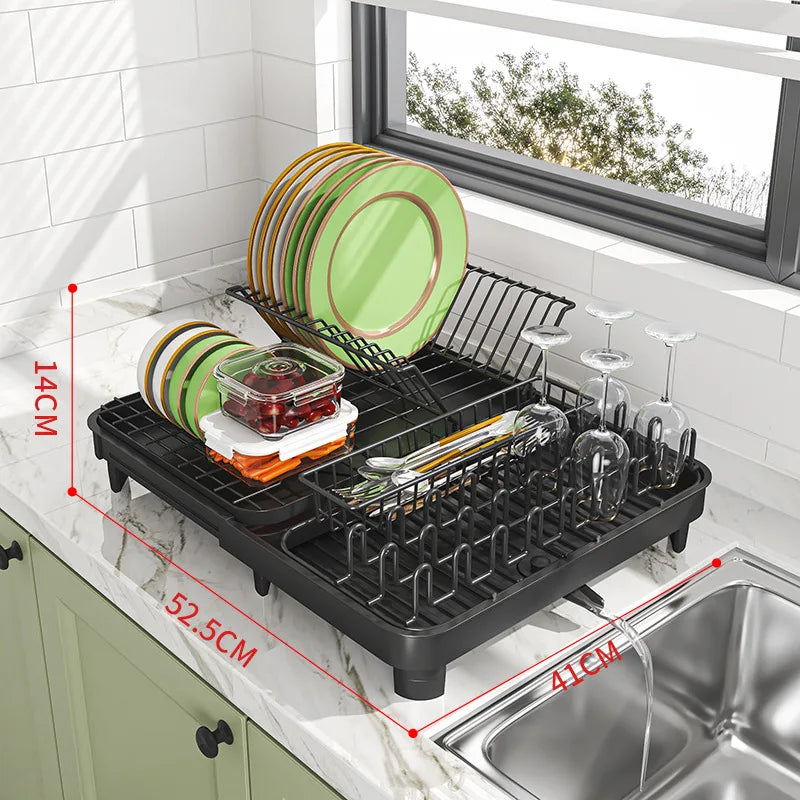 Timeless Stainless Steel Dish Rack 7