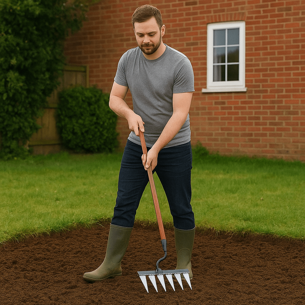 Timeless Stainless Steel Garden Rake 3