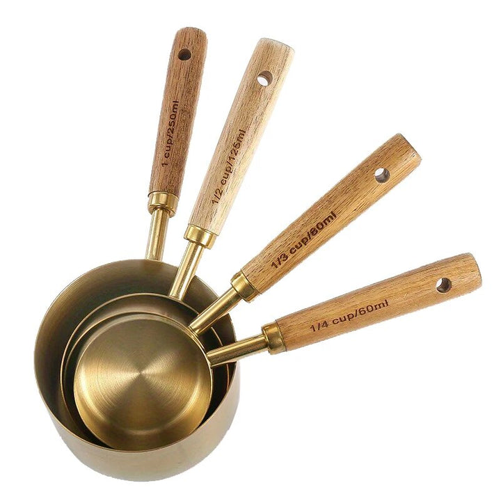Timeless Stainless Steel Measuring Cups & Spoons 2