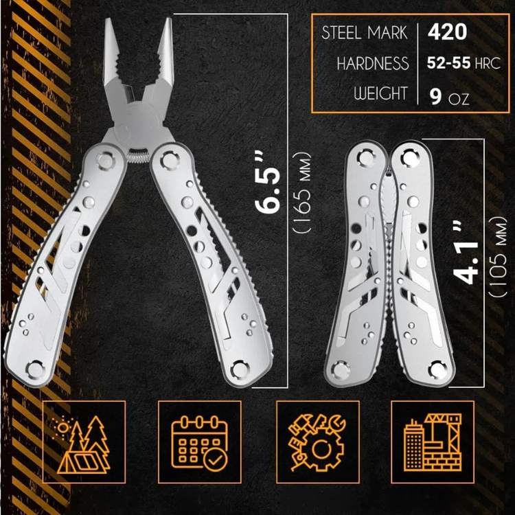 Timeless Stainless Steel Multi Tool 3