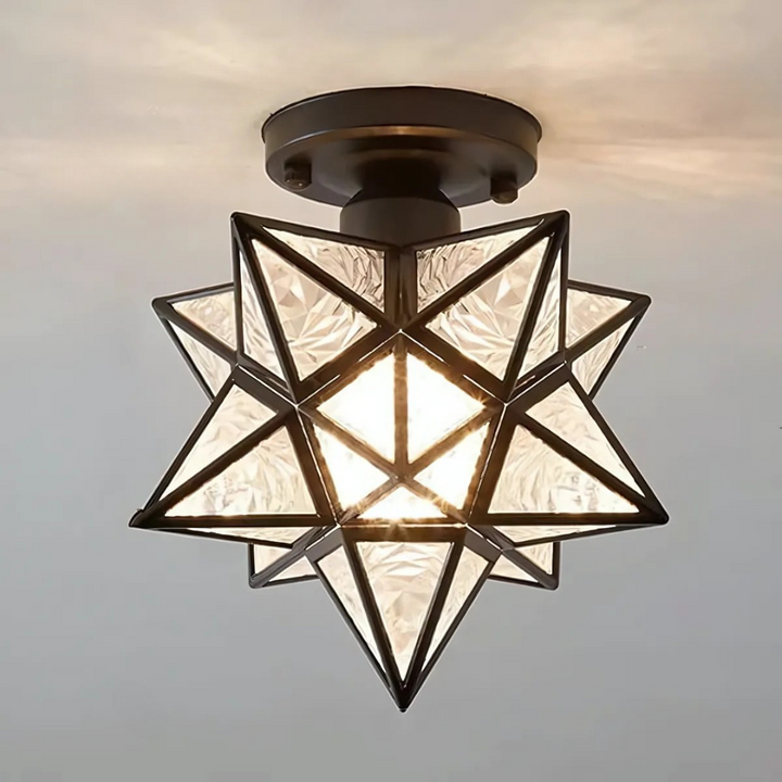 Timeless Star-Shaped Ceiling Light 6