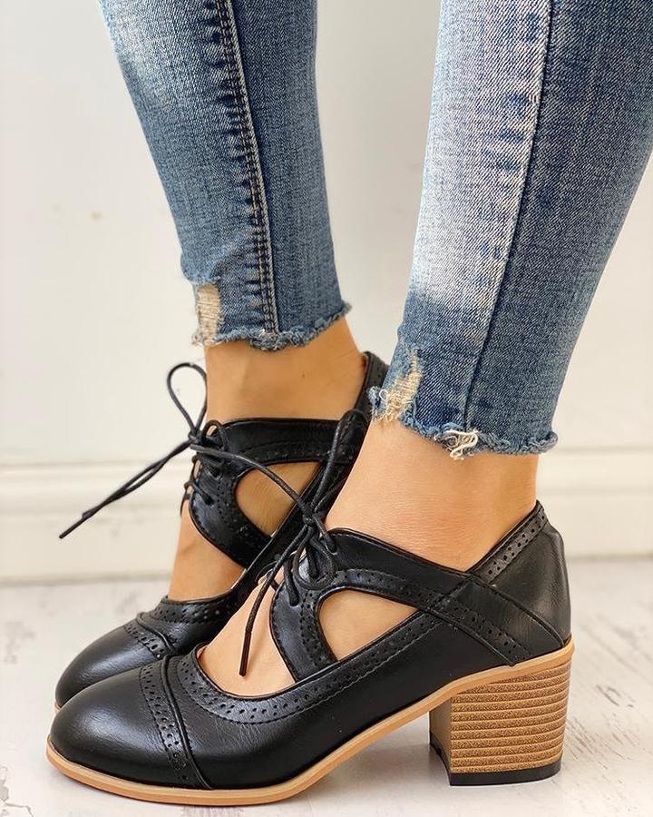 Timeless T-Strap Heels 0