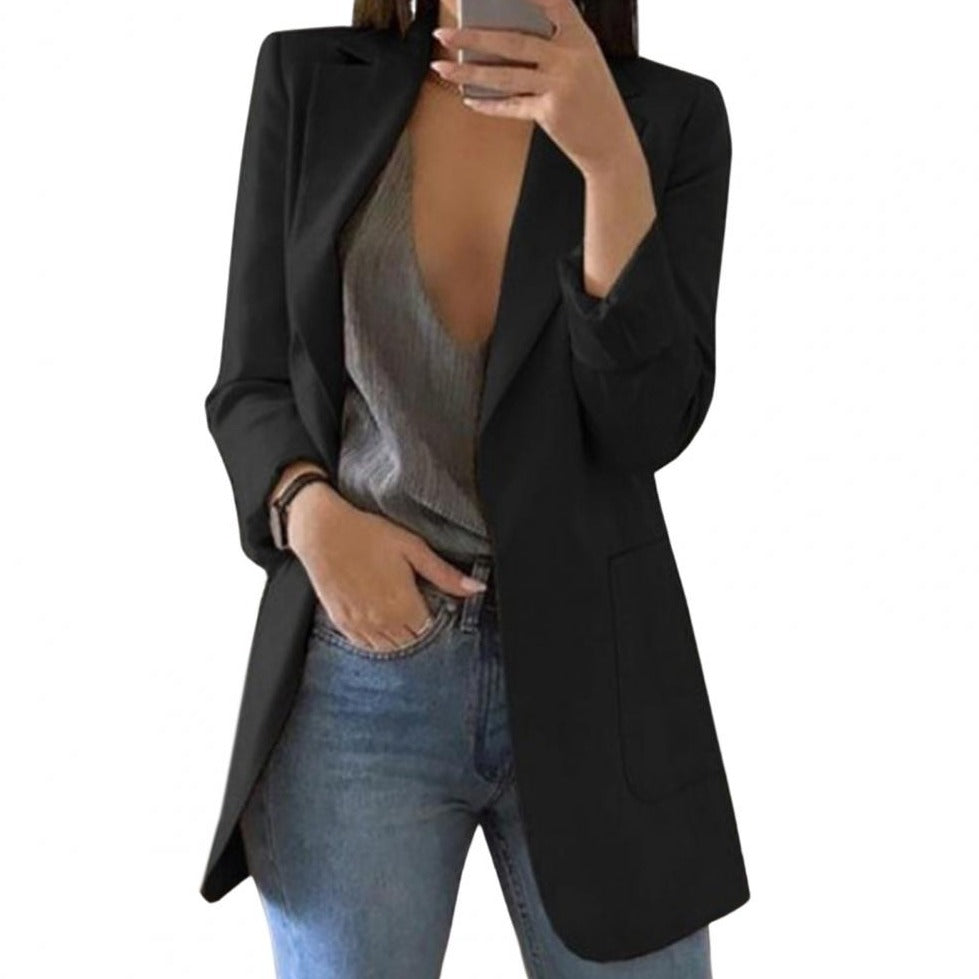 Timeless Tailored Black Blazer for Women 0