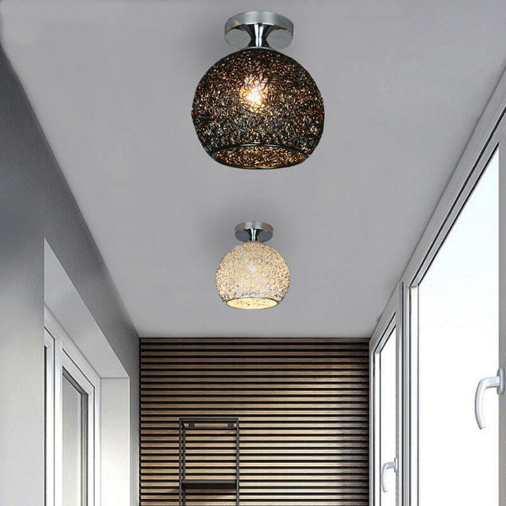 Timeless Textured Flush Mount Ceiling Light 0