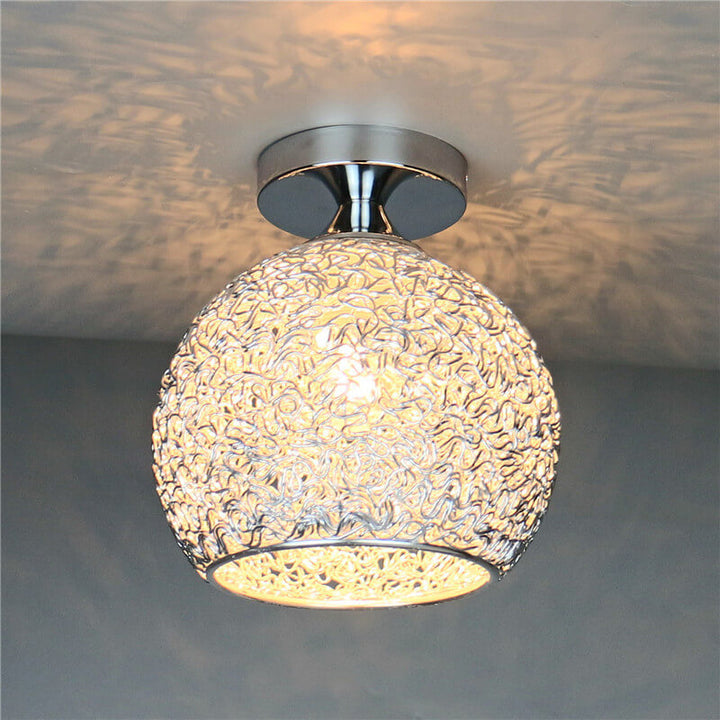 Timeless Textured Flush Mount Ceiling Light 1