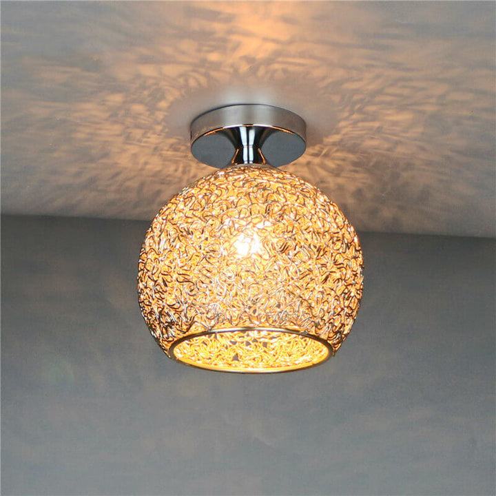 Timeless Textured Flush Mount Ceiling Light 10
