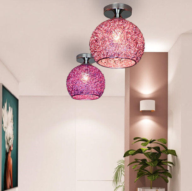 Timeless Textured Flush Mount Ceiling Light 5