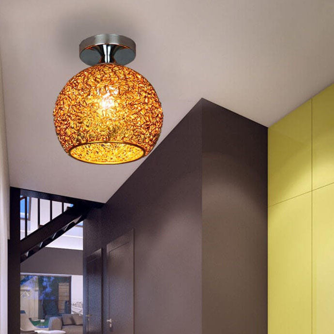 Timeless Textured Flush Mount Ceiling Light 6