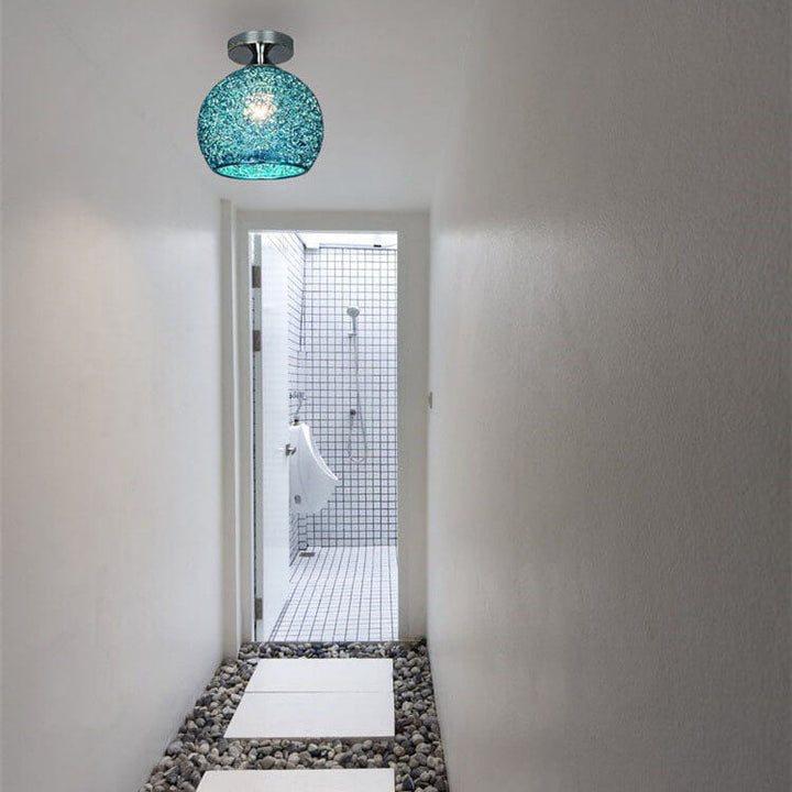 Timeless Textured Flush Mount Ceiling Light 7