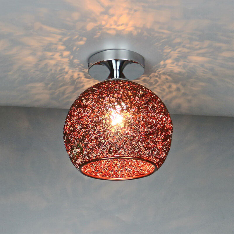 Timeless Textured Flush Mount Ceiling Light 9