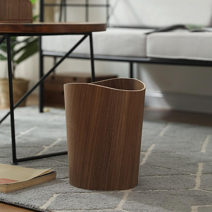 Timeless Veneer Waste Bin 2