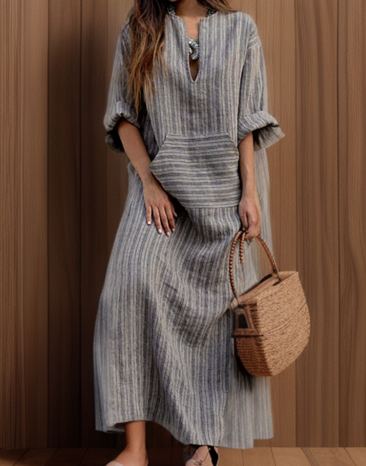 Timeless Vintage Maxi Dress 0