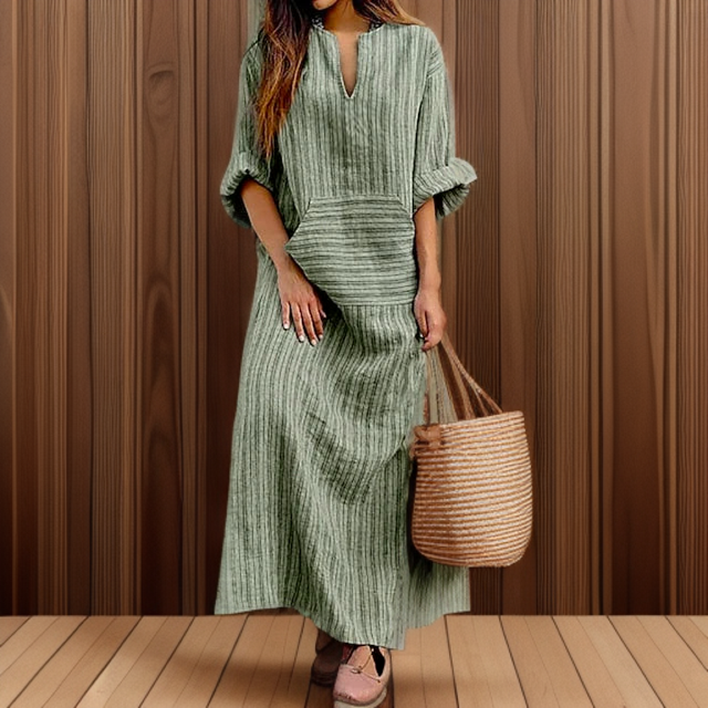 Timeless Vintage Maxi Dress 2