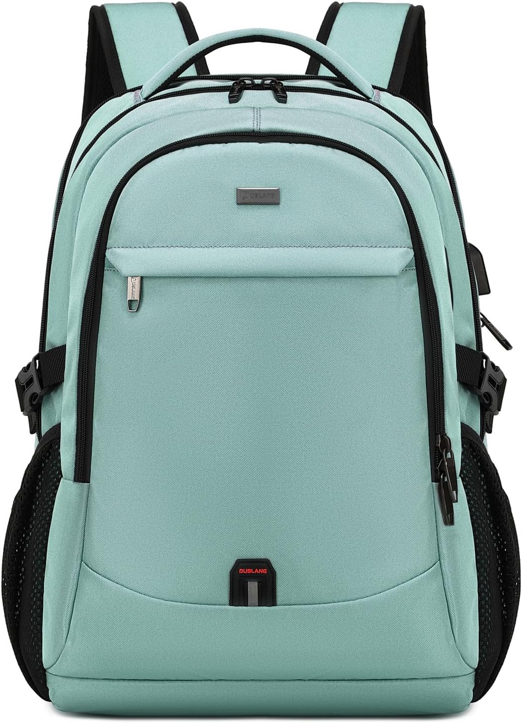 Water-Resistant Travel Laptop Backpack laptop compartment detail
