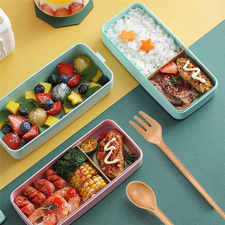 Timeless Wheat Fiber Bento Box 0
