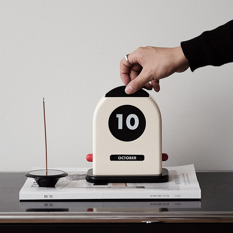 Timeless Wooden Desk Calendar 3