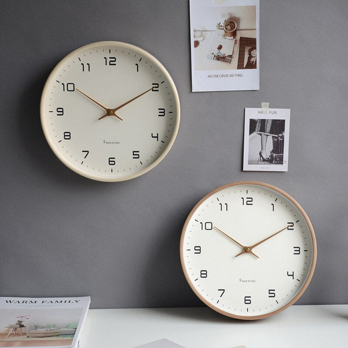 Timeless Wooden Wall Clock Decor 1