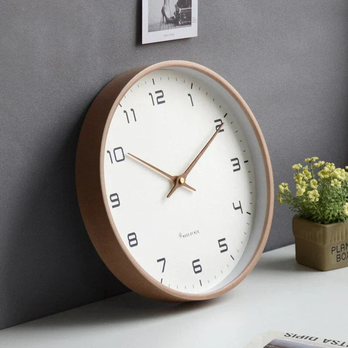 Timeless Wooden Wall Clock Decor 2