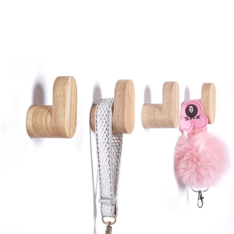 Timeless Wooden Wall Hooks 4