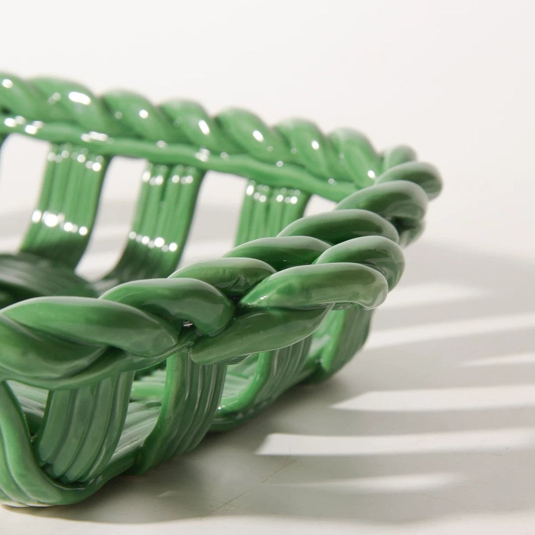 Timeless Woven Ceramic Tray 4