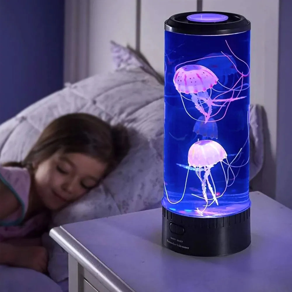 Tranquil Jellyfish LED Lamp 0