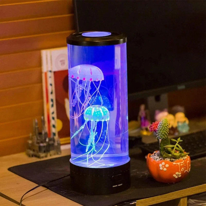 Tranquil Jellyfish LED Lamp 2