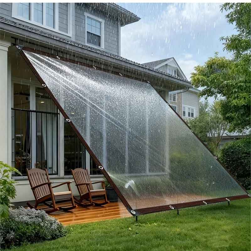 Transparent PVC Outdoor Canopy 1
