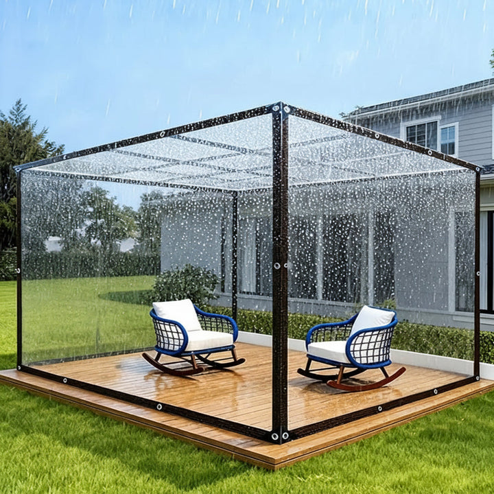 Transparent PVC Outdoor Canopy 5
