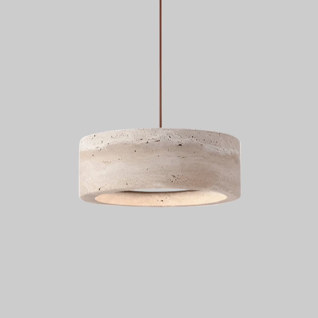 Travertine LED Pendant Light 2