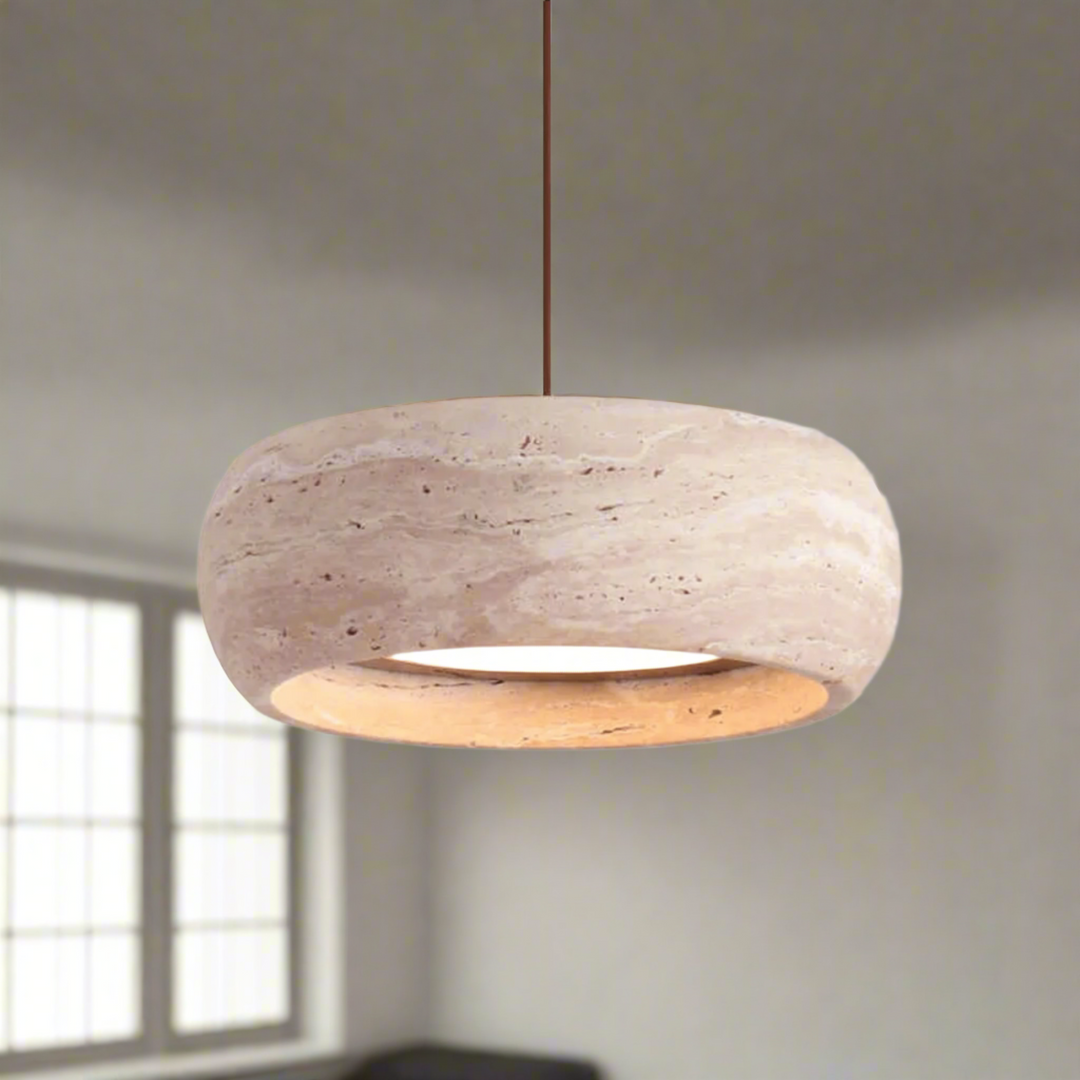 Travertine LED Pendant Light 5