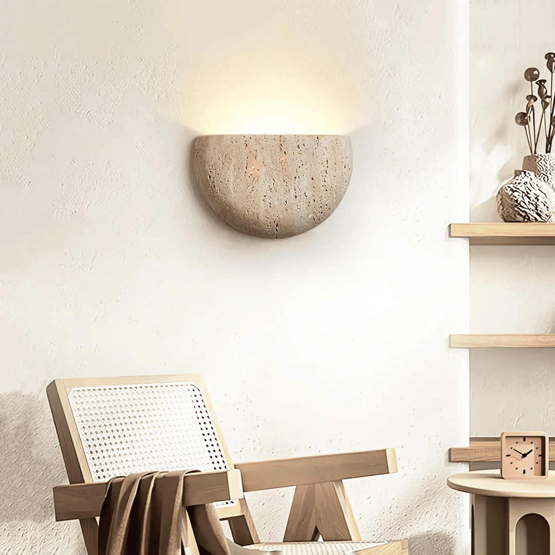 Travertine Wall Lamp 6