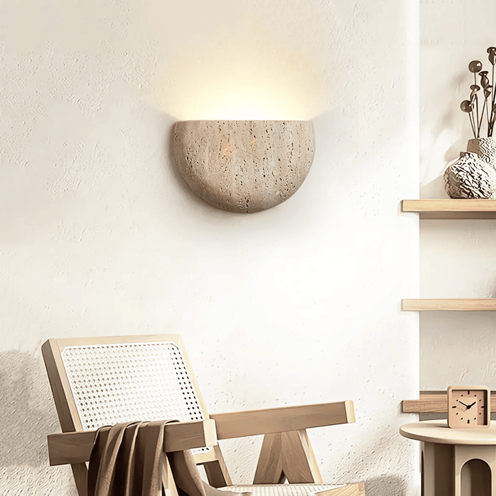 Travertine Wall Lamp 6