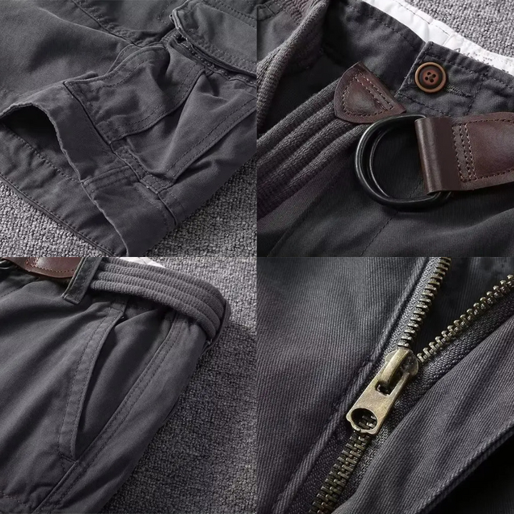 Cotton Cargo Shorts worn lifestyle