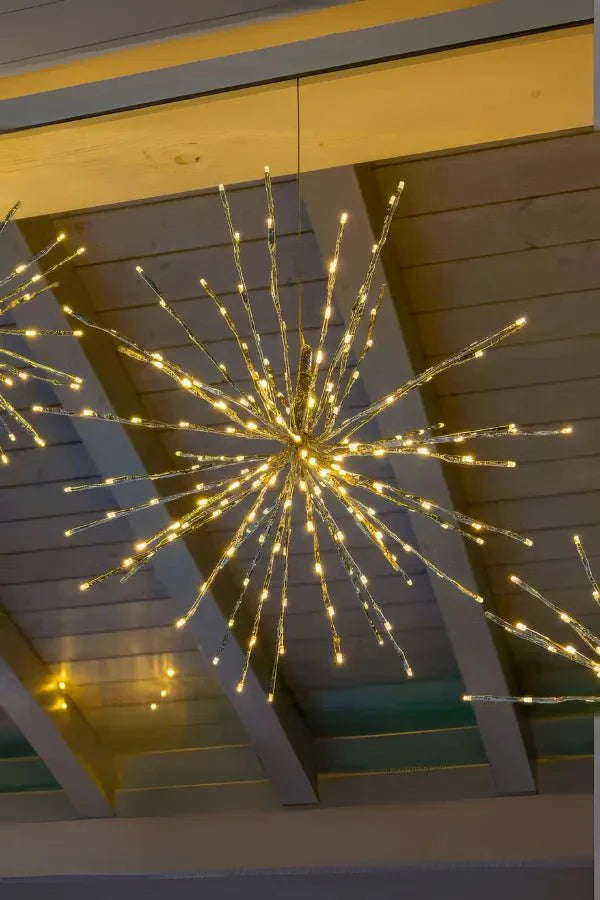 Cosmic Twinkle String Lights gold finish