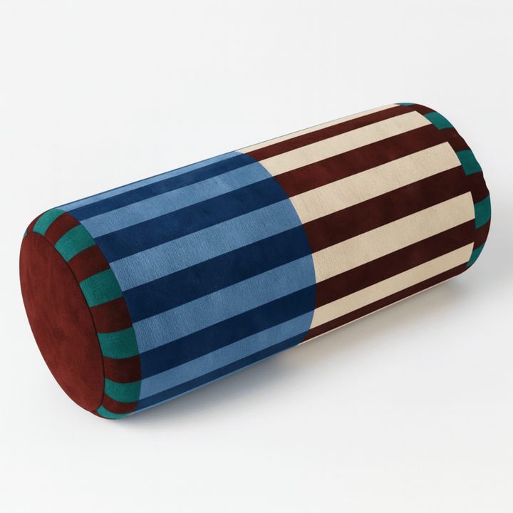 Velvet Cylinder Bolster Pillow 4