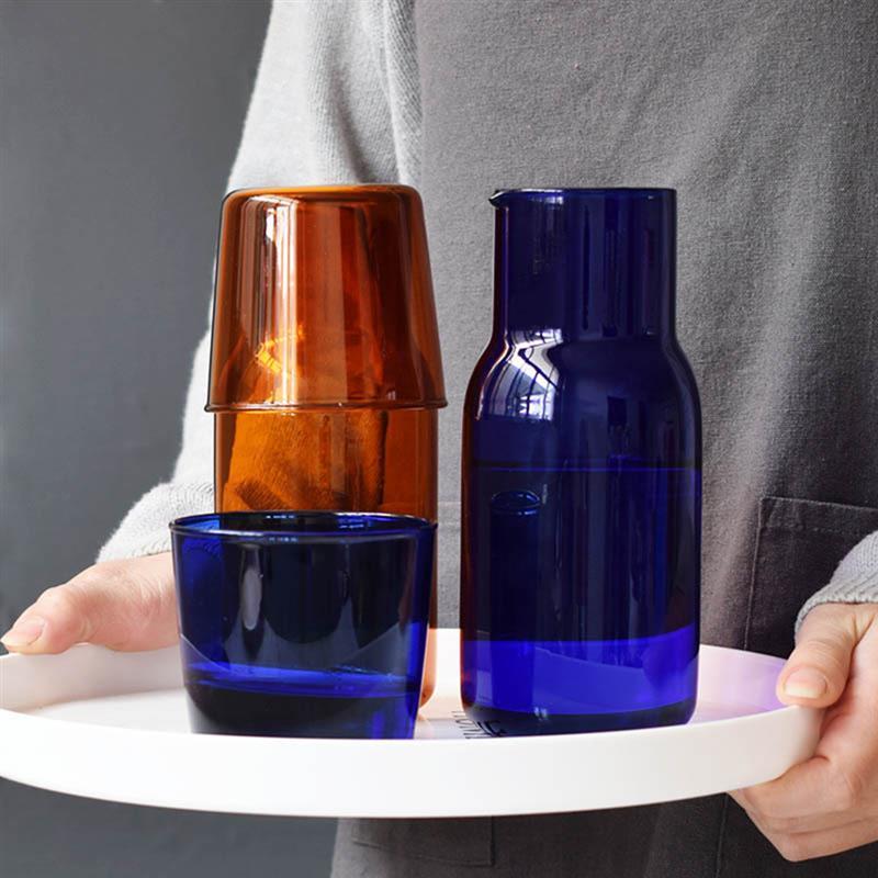 Color-Tinted Jug & Tumbler Set table setting lifestyle