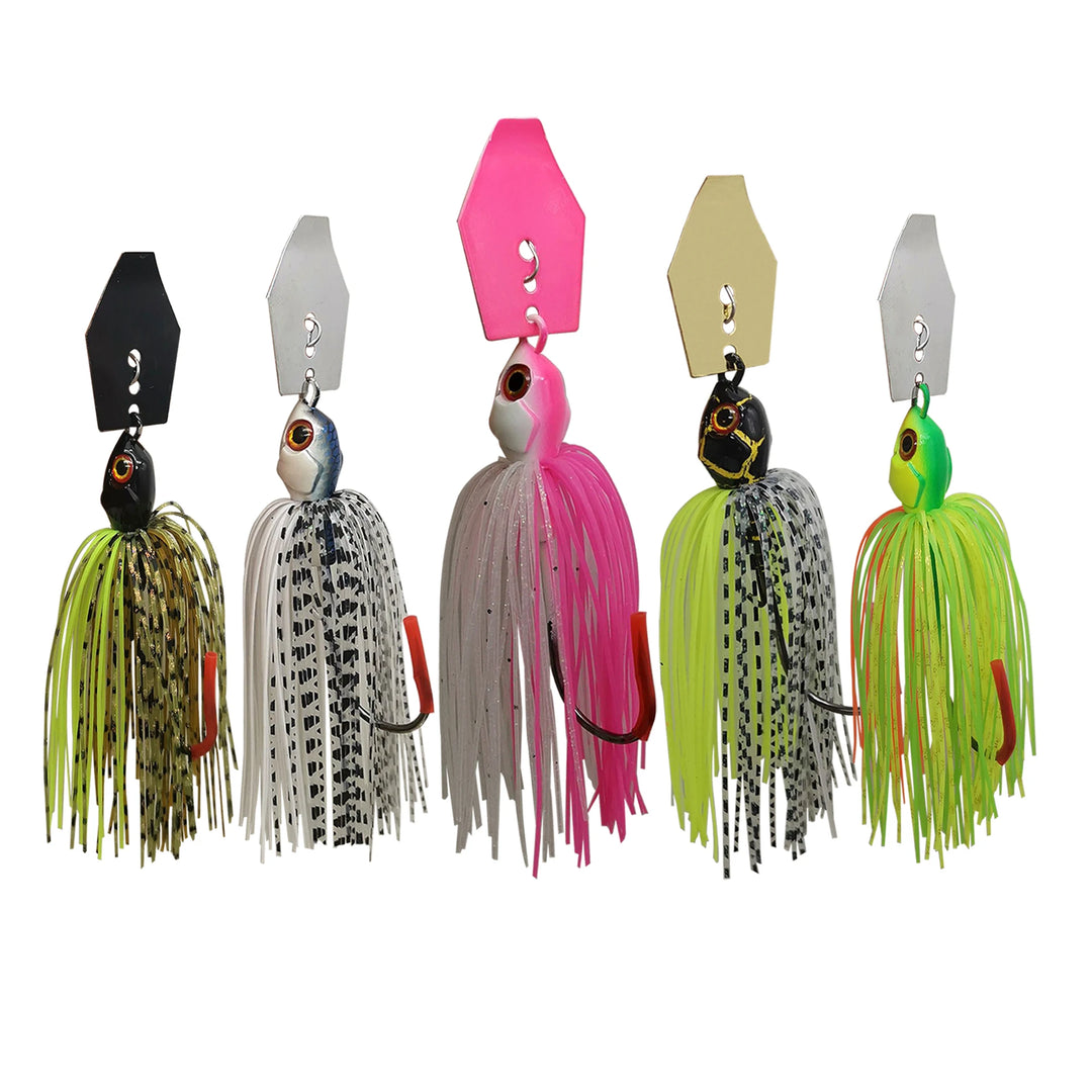 Vibrant Chatterbait Bass Lure 0