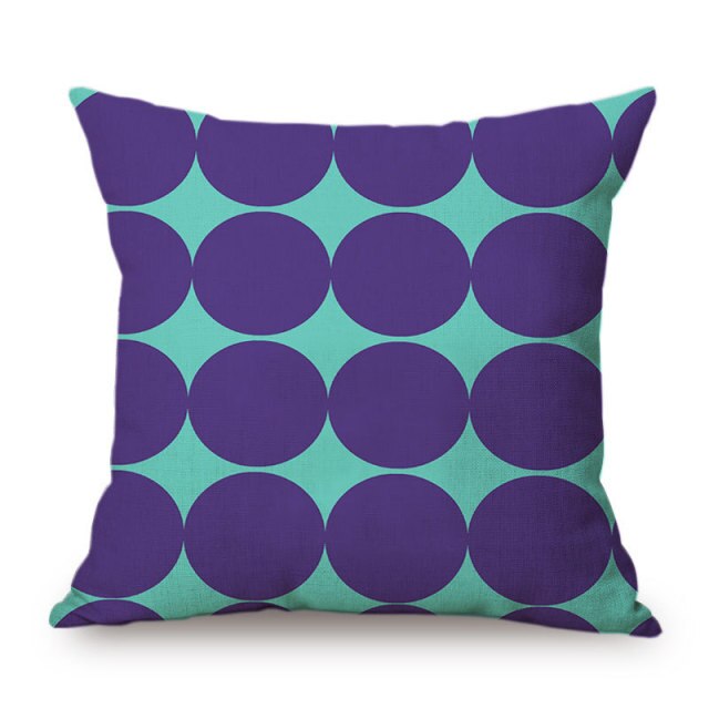 Vibrant Cotton Sofa Cushion Cover 3