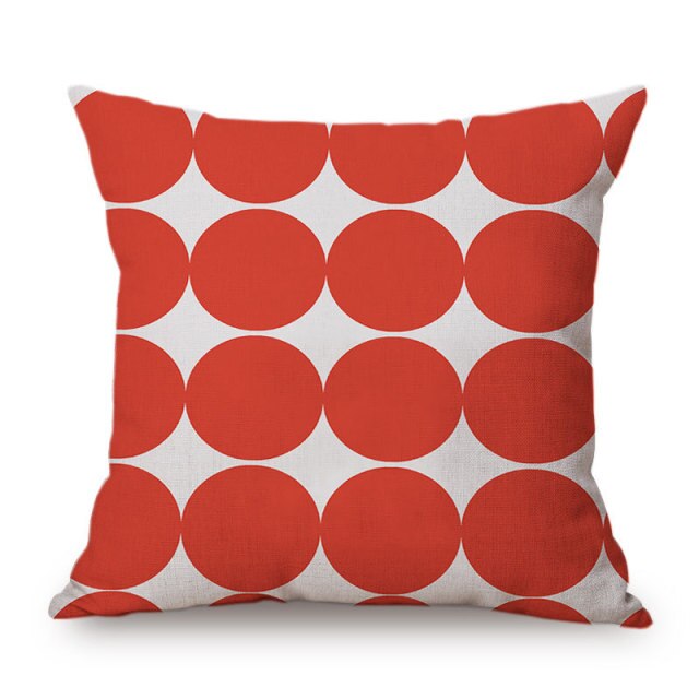 Vibrant Cotton Sofa Cushion Cover 8