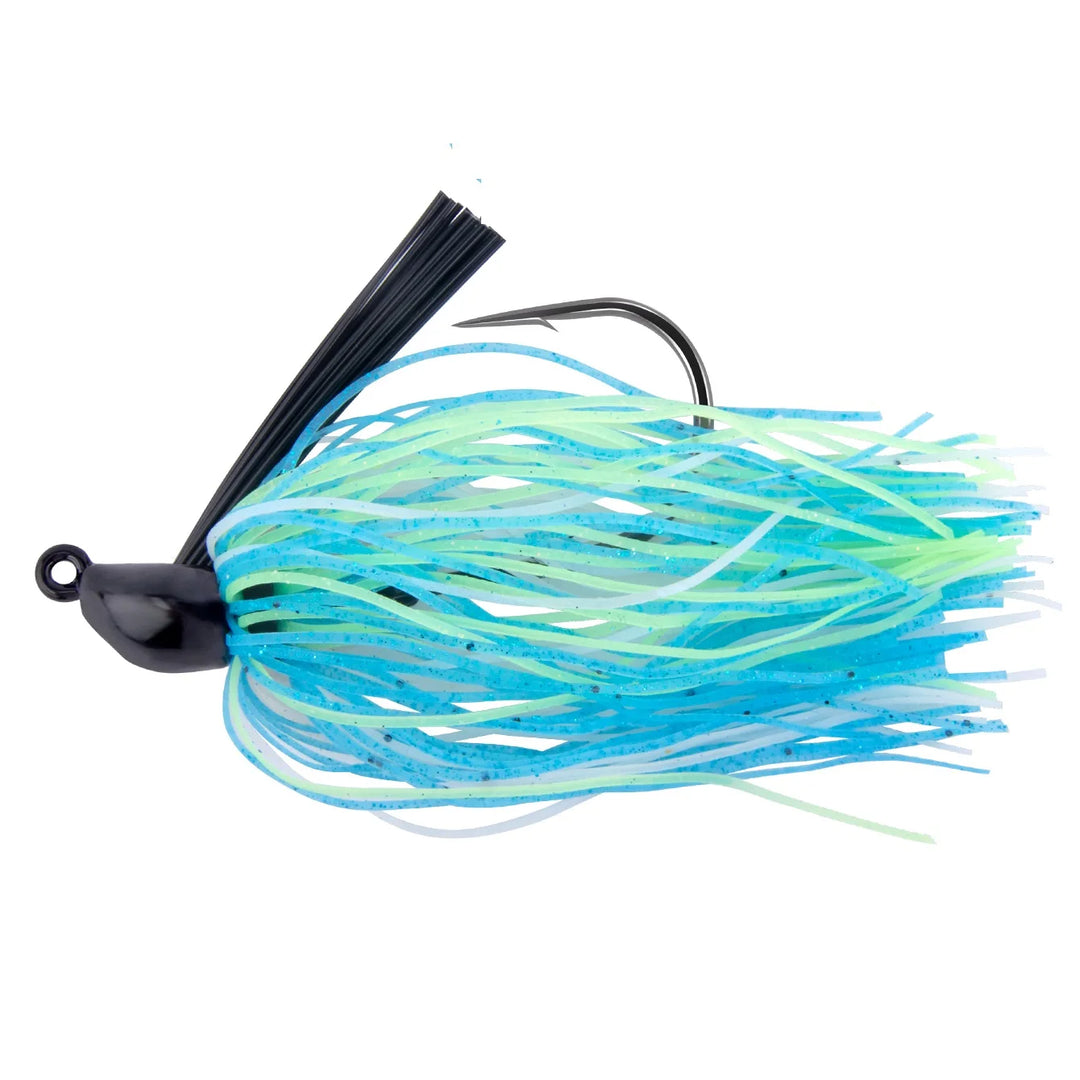 Vibrant Silicone Swim Jigs for Bass 11