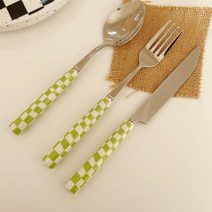 Vibrant Stainless Steel Cutlery Set 4