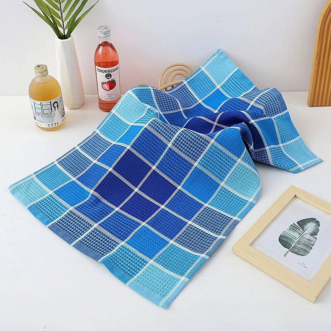 Vibrant Waffle Weave Towels 5