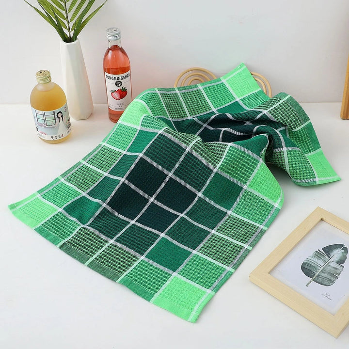 Vibrant Waffle Weave Towels 6