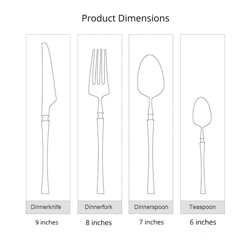 Ridgemont Matte Cutlery