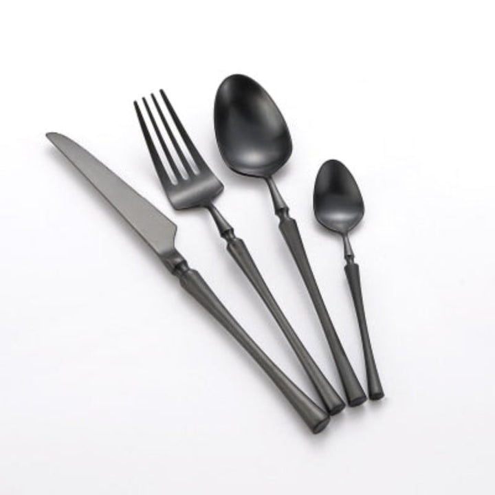 Silver Ridgemont Matte Cutlery – Detail View