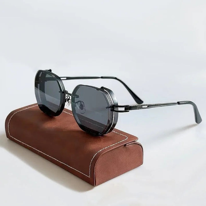Vintage Aluminum Sunglasses 0