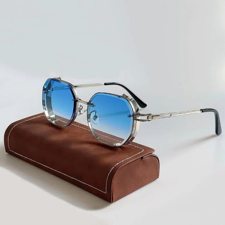 Vintage Aluminum Sunglasses 3