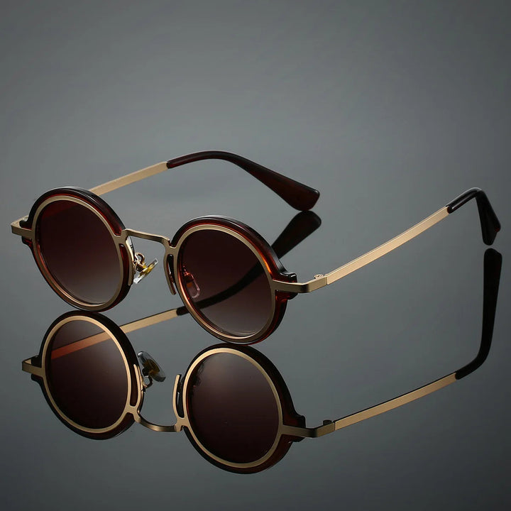 Vintage Round Sunglasses 0