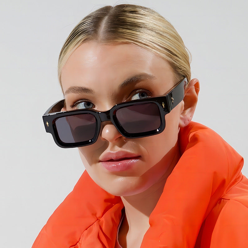 Vintage Square Sunglasses 2
