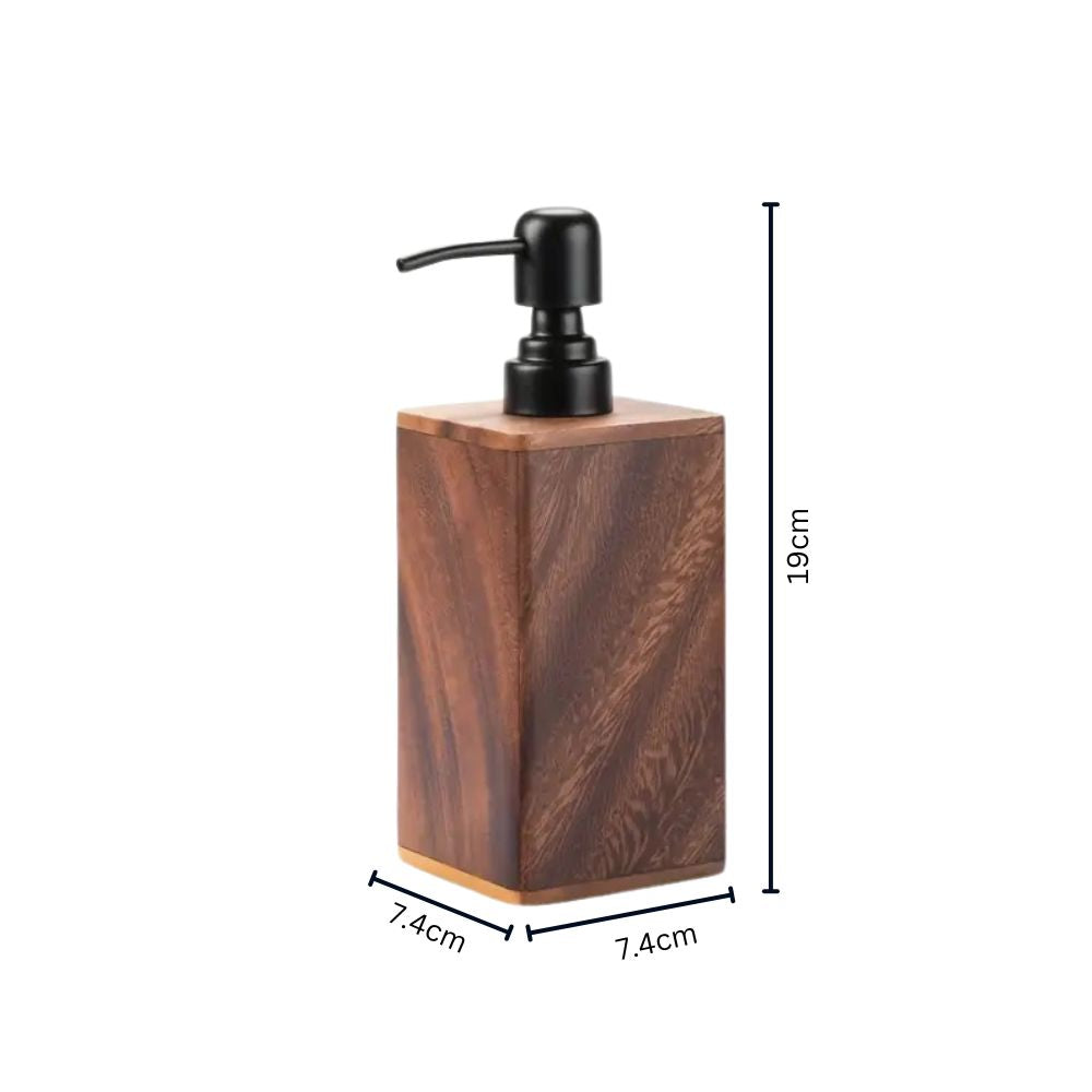 Warm Walnut Hand Soap Dispenser 0